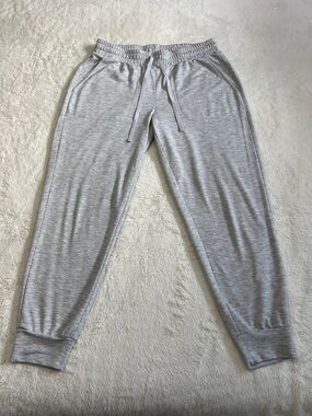Banana Republic Light Gray Knit Jogger Sweatpants - Women’s Petite Medium
